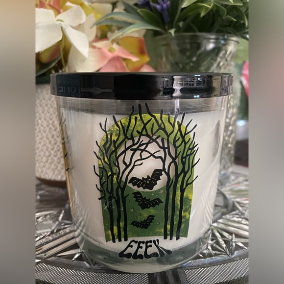 🆕👻 KOHL’S “CELEBRATE TOGETHER” HALLOWEEN FALL NIGHTS DECAL CANDLE JAR. 13 oz. - Picture 8 of 13